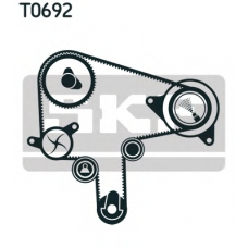 VKMS 94619 SKF Комплект ремня грм