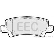 BRP1243 EEC Комплект тормозных колодок, дисковый тормоз
