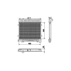 350213430000 MAGNETI MARELLI Охладитель, охлаждение двигателя