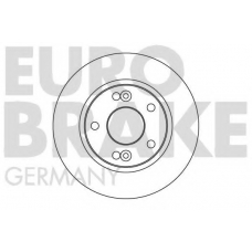 5815203913 EUROBRAKE Тормозной диск