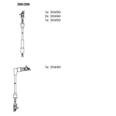 300/236 BREMI Комплект проводов зажигания
