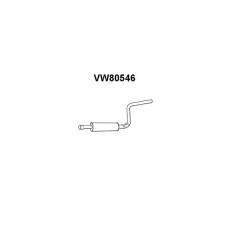 VW80546 VENEPORTE Средний глушитель выхлопных газов