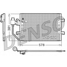 DCN17001 DENSO Конденсатор, кондиционер