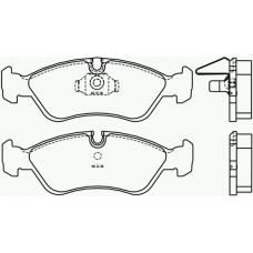 T1082-ECO PAGID Комплект тормозных колодок, дисковый тормоз