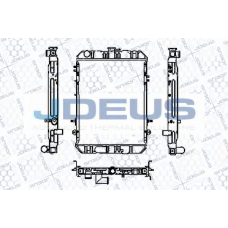 RA0180100 JDEUS Радиатор, охлаждение двигателя