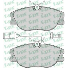05P032 LPR Комплект тормозных колодок, дисковый тормоз