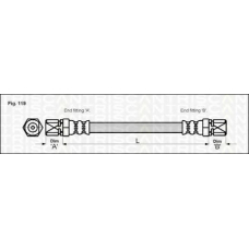 8150 24213 TRISCAN Тормозной шланг