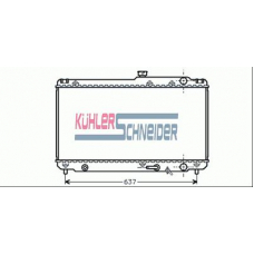 3216301 KUHLER SCHNEIDER Радиатор, охлаждение двигател