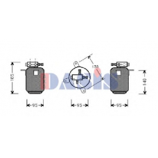 800290N AKS DASIS Осушитель, кондиционер