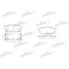 PBP621 PATRON Комплект тормозных колодок, дисковый тормоз