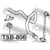 TSB-806 FEBEST Опора, стабилизатор