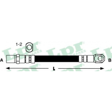 6T46929 LPR Тормозной шланг