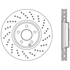 BDR2078.25 OPEN PARTS Тормозной диск