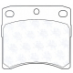 BP702 QH Benelux Комплект тормозных колодок, дисковый тормоз