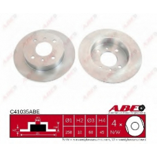 C41035ABE ABE Тормозной диск