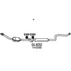 04.4050 MTS Катализатор