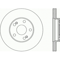 BDR1465.20 OPEN PARTS Тормозной диск