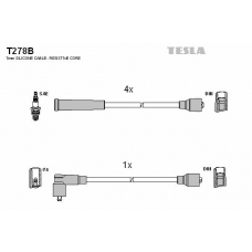 T278B TESLA Комплект проводов зажигания