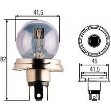 8GD 002 088-131 HELLA Лампа накаливания, фара дальнего света; лампа нака