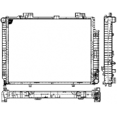 2108989 BEHR Radiator