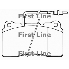 FBP3461 FIRST LINE Комплект тормозных колодок, дисковый тормоз
