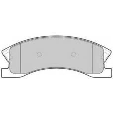 FBP-1734 FREMAX Комплект тормозных колодок, дисковый тормоз