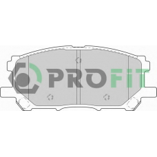 5000-1715 C PROFIT Комплект тормозных колодок, дисковый тормоз