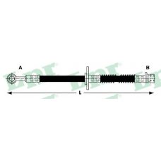 6T47210 LPR Тормозной шланг