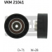 VKM 21041 SKF Паразитный / ведущий ролик, зубчатый ремень