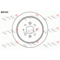 BS7543 FTE Тормозной диск