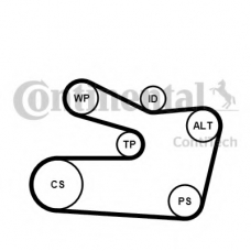 6PK1733K2 CONTITECH Поликлиновой ременный комплект