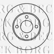 BBD4147 BORG & BECK Тормозной диск