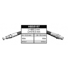 HBS5157 QUINTON HAZELL Тормозной шланг