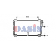 182060N AKS DASIS Конденсатор, кондиционер
