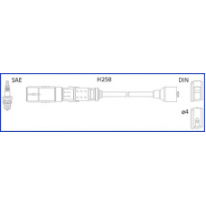 134780 HITACHI Комплект проводов зажигания