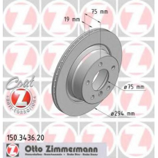 150.3436.20 ZIMMERMANN Тормозной диск