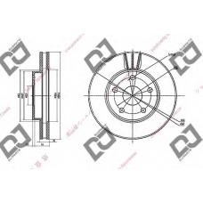 BD1447 DJ PARTS Тормозной диск