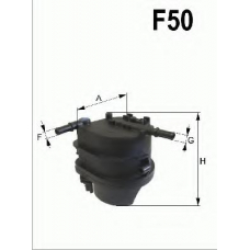 WF8357 QUINTON HAZELL Фильтр топливный