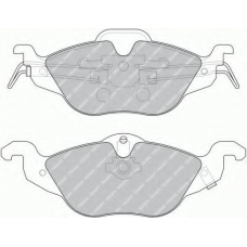 T0610098 RAMEDER Комплект тормозных колодок, дисковый тормоз