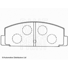 ADC44210 BLUE PRINT Комплект тормозных колодок, дисковый тормоз