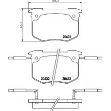 8DB 355 018-901 HELLA PAGID Комплект тормозных колодок, дисковый тормоз