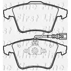 FBP3788 FIRST LINE Комплект тормозных колодок, дисковый тормоз