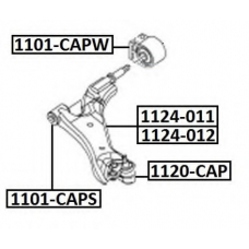 1101-CAPW ASVA Подвеска, рычаг независимой подвески колеса
