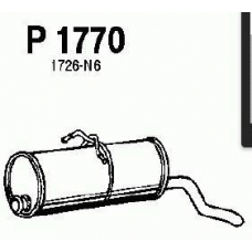 P1770 FENNO Глушитель выхлопных газов конечный
