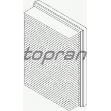 206 613 TOPRAN Воздушный фильтр