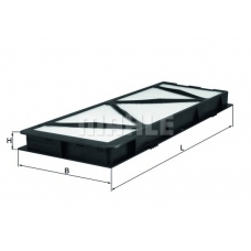 LAR 12 MAHLE Фильтр, воздух во внутренном пространстве