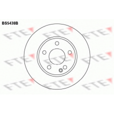 BS5438B FTE Тормозной диск