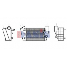 487250N AKS DASIS Интеркулер