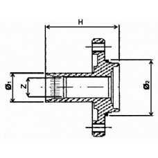 485803 RUVILLE Ступица колеса