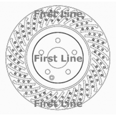 FBD1704 FIRST LINE Тормозной диск